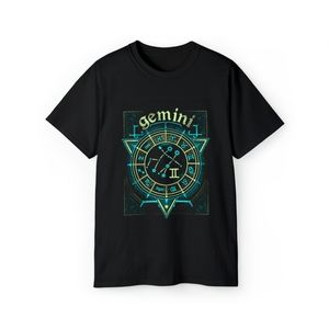 GEMINI TSHIRT UNISEX SHIRT MEN WOMEN CUSTOMIZE SHIRT STAR SIGN TEE